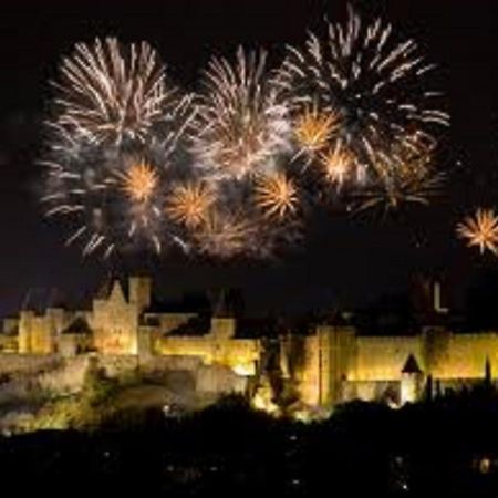 Au Pied De La Cite Leilighet Carcassonne Eksteriør bilde
