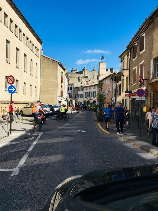 Au Pied De La Cite Leilighet Carcassonne Eksteriør bilde